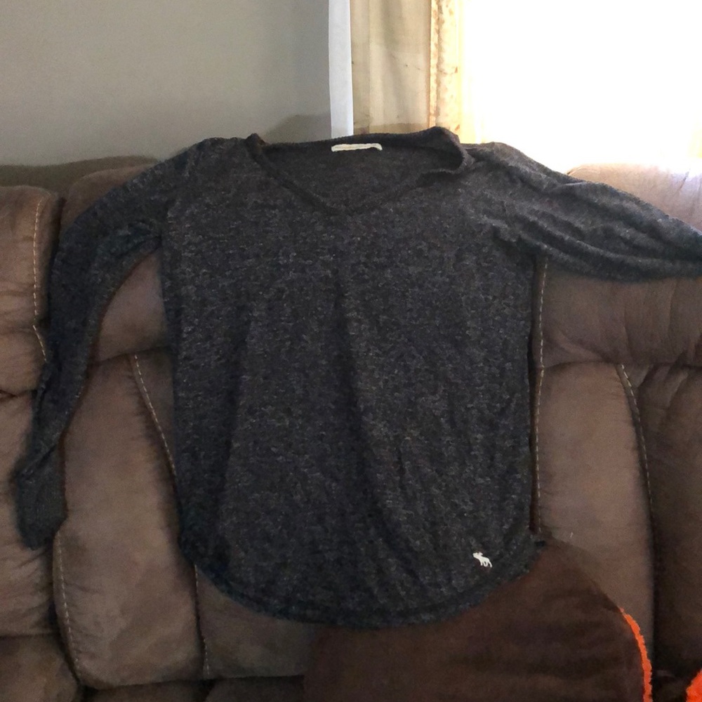 Abercrombie and Fitch black long sleeve.